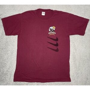 RARE Vintage Ben and Jerrys Nike‎ T-Shirt Adult Large Ice Cream Factory Tour